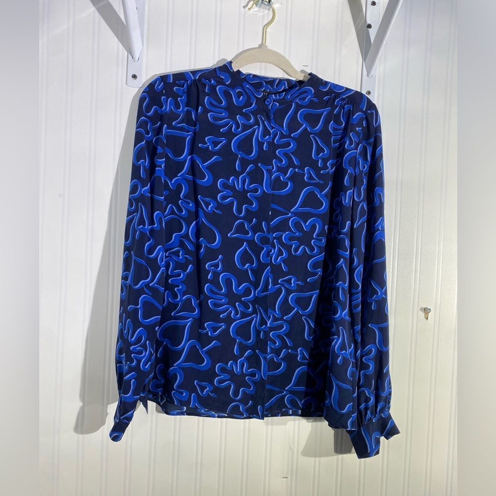 Tara Jarmon‎ printed blouse Sz 38 - Picture 2 of 5